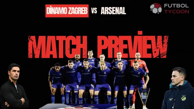 How can Dinamo Zagreb position themselves vs Arsenal in the UCL?